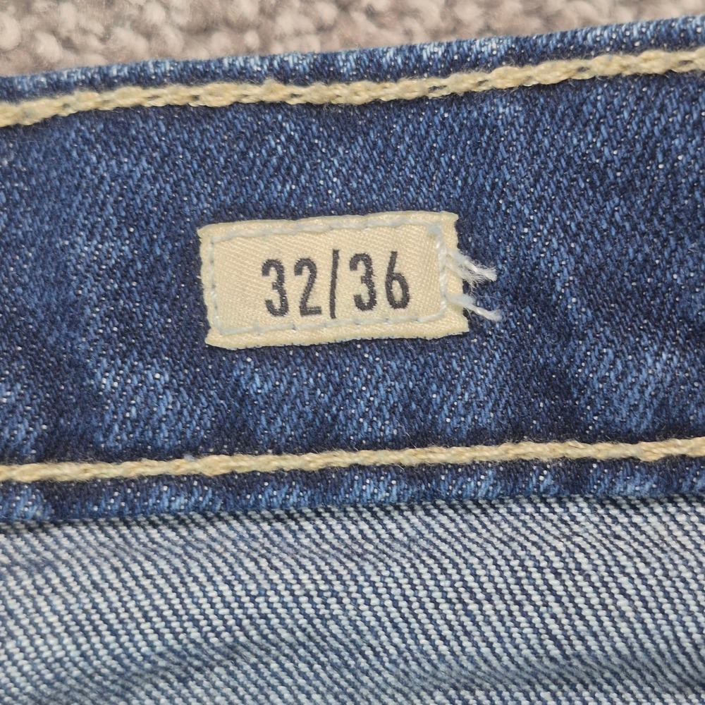 Ariat M4 Relaxed Boot Cut Jeans Mens 32x36 Blue Denim Western Workwear Quentin - Picture 4 of 10